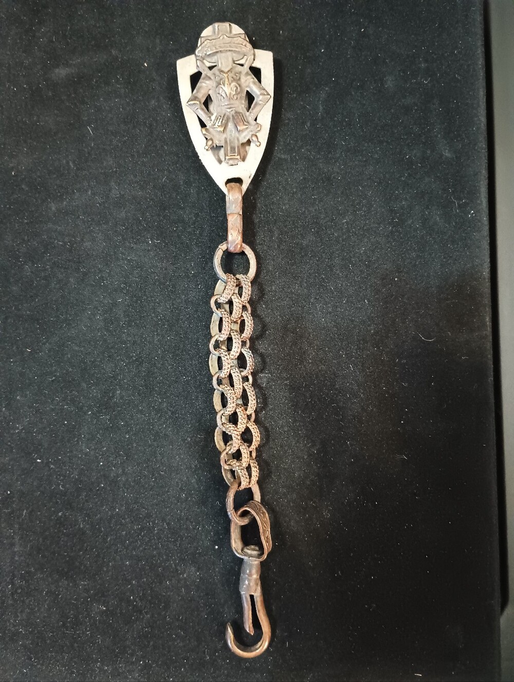 Antique Knights Templar Belt Loop Sword Fob